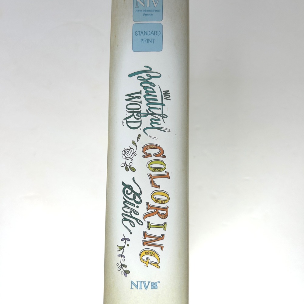 NIV Beautiful Word Coloring Bible Zondervan Hardcover 2016 Illustrated Verses - Picture 2 of 13